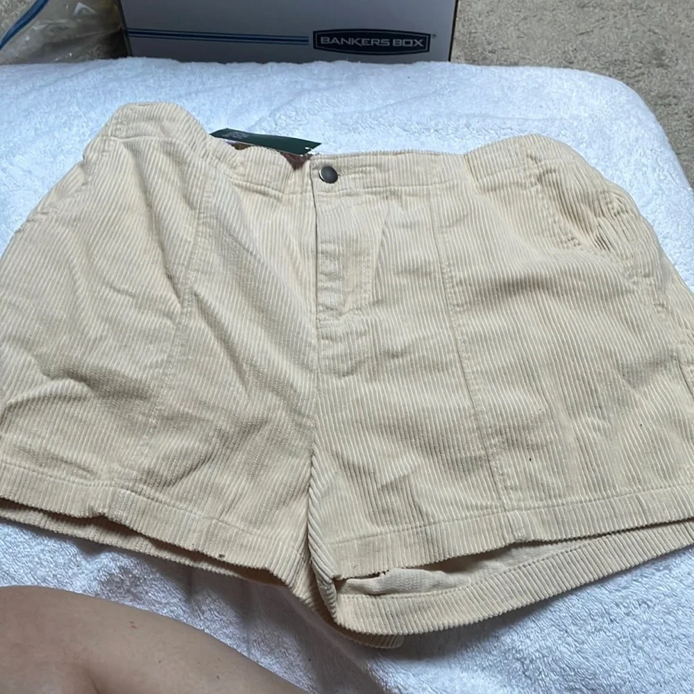 Wild Fable new high rise corduroy short size L new